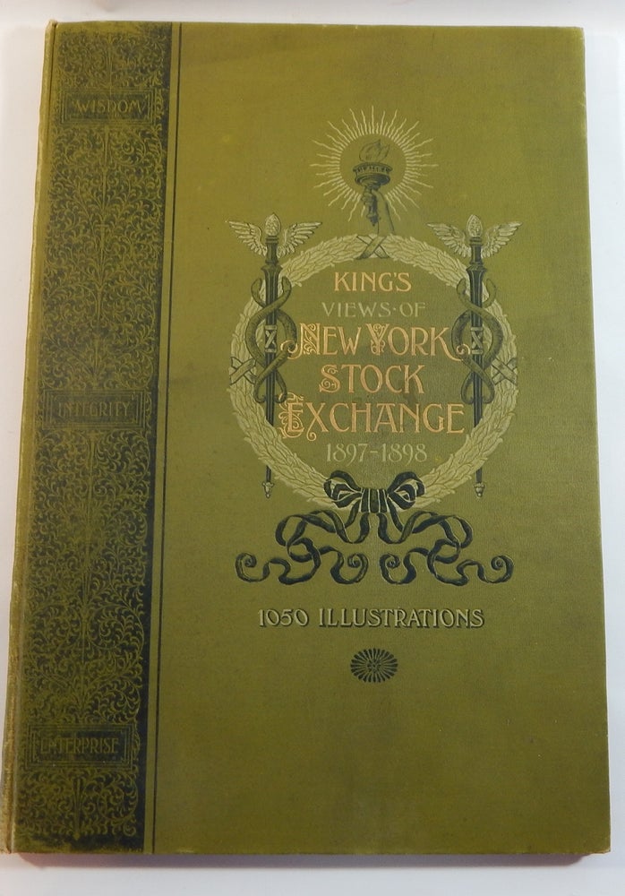 Item #22293 King's Views of the New York Stock Exchange. Moses King.