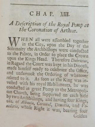 The British History, Translated into English from the Latin of Jeffrey of Monmouth