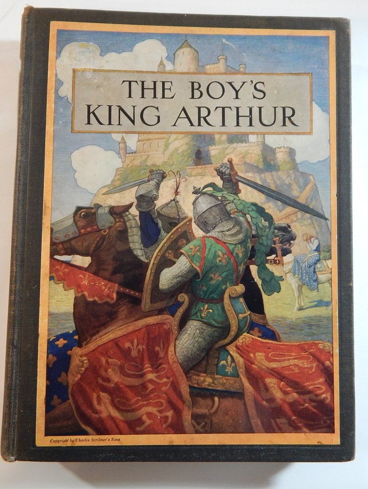 Item #23401 The Boy's King Arthur. Sir Thomas Malory, Sidney Lanier.