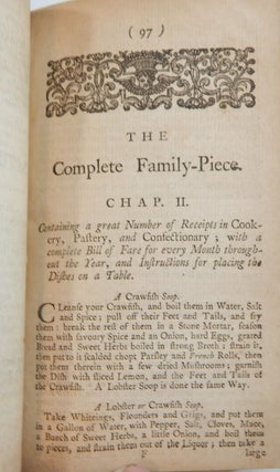 The Complete Family-Piece: and, Country Gentleman, and Farmer's Best Guide
