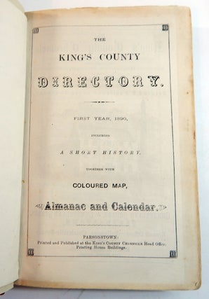 The King's County Directory ... Including a Short History