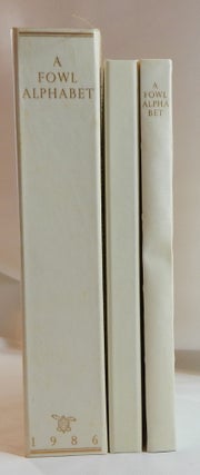 Item #23456 A Fowl Alphabet. Alan James Robinson