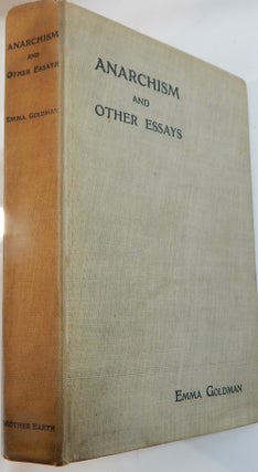 Item #23509 Anarchism and Other Essays. Emma Goldman