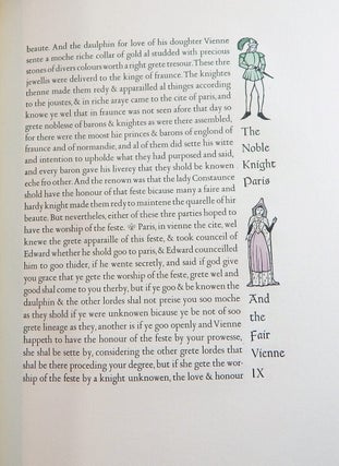 The Noble Knight Paris & the Fair Vienne