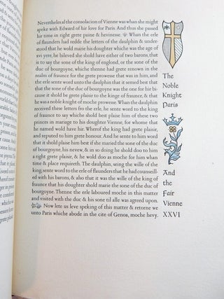 The Noble Knight Paris & the Fair Vienne