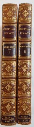 Item #23549 Critical Essays on the Performers of the London Theatres. Binding, Leigh Hunt