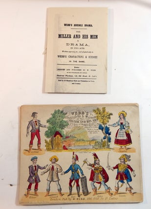 Item #23550 Webb's Characters and Scenes in the Miller and his Men. Toy Theatre, H. J. Webb