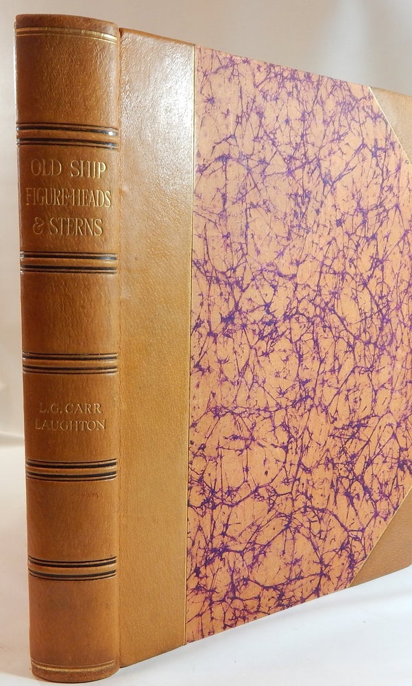 Item #23566 Old Ship Figure-Heads and Sterns. L. G. Carr Laughton.