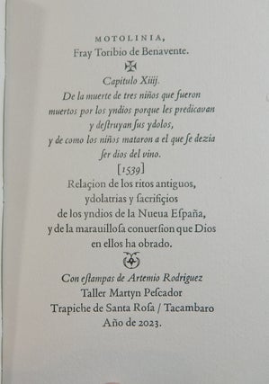 Svcesos en Tlaxcala 1527 (Tlaxcala Martyrs)