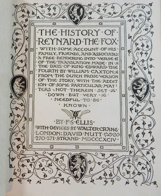 The History of Reynard the Fox