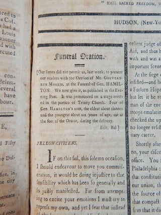 The Balance, and Columbian Repository