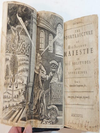 Εικων Βασιλικη. The Portraictvre of His Sacred Maiestie in His Solidvdes and Svfferings