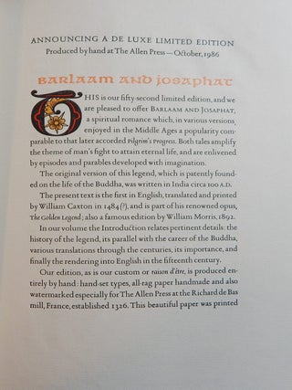 Barlaam and Josephat