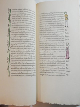 The Noble Knight Paris & the Fair Vienne