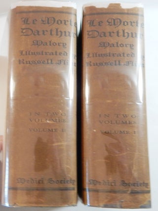 Item #23788 Le Morte Darthur. Sir Thomas Malory, R. W S. W. Russell Flint