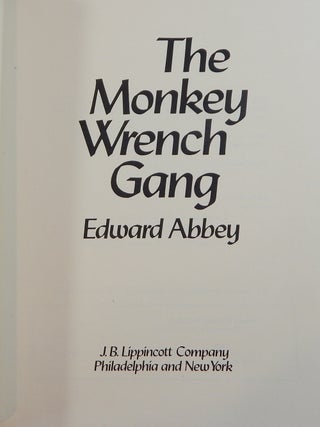 The Monkey Wrench Gang
