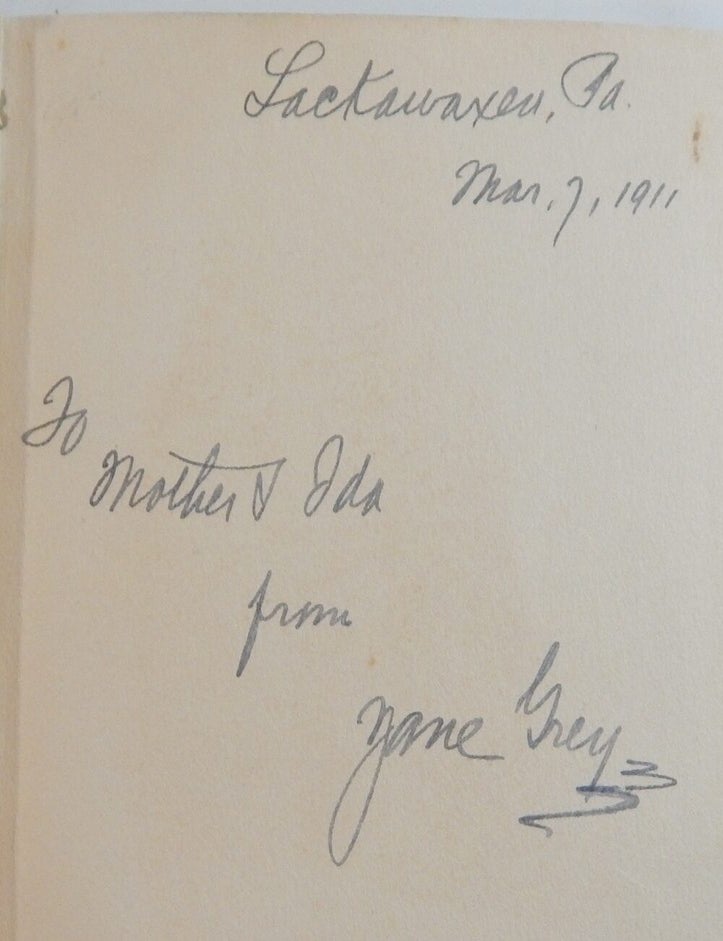 Item #23815 The Young Pitcher. Zane Grey.