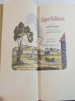 Item #23840 Upper California. Heinrich Künzel
