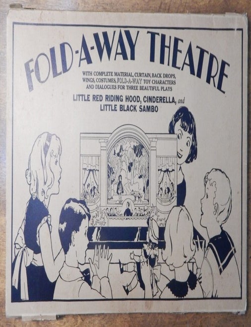 Item #23906 Fold-a-Way Theatre:Little Red Riding Hood, Cinderella, and Little Black Sambo. Toy Theatre.