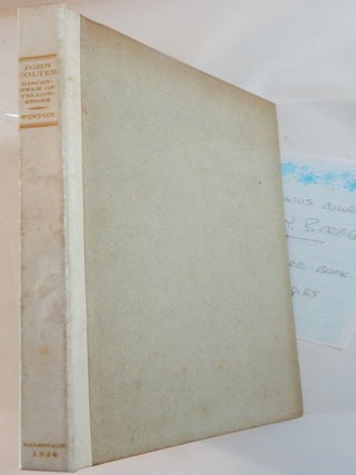 John Colter: Discoverer of Yellowstone Park. Stallo Vinton.