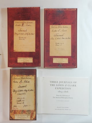 Item #23951 Three Journals of the Lewis & Clark Expedition, 1804-1806. Edward C. Carter, ed, III