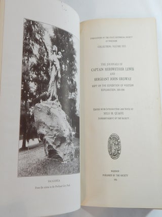 The Journals of Captain Meriwether Lewis and Sergeant John Ordway
