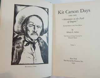 Kit Carson Days, 1809-1868