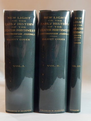 Item #23977 New Light on the Early History of the Greater Northwest: The Manuscript Journals of...