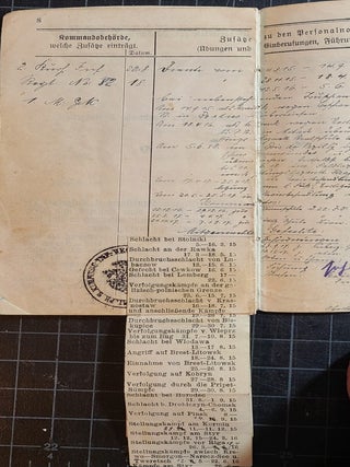 Military Pass for Mills Hardbach