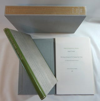 Item #24085 The Jumping Frog. Mark Twain, Alan Robinson