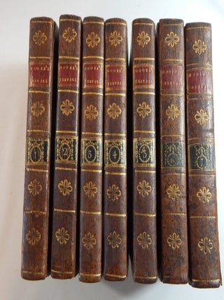 Item #24633 Moore's Travels: A View of the Society and Manners in France, Switzerland, and...