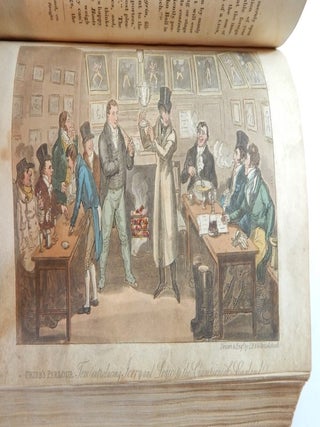 Life in London or the Day and Night Scenes of Jerry Hawthorn, Esq., and his Elegant Friend Corinthian Tom, accompanied by Bob Logic, the Oxonian, in their Rambles and Sprees through the Metropolis