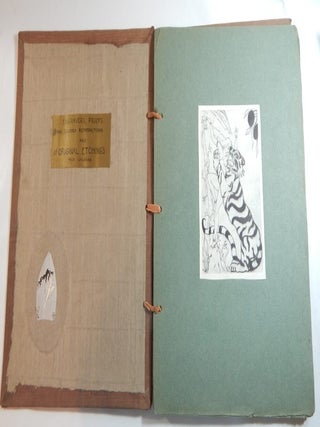 Scrap Book of Proofs and Original Etchings for 'Candide'
