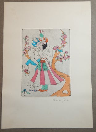 Scrap Book of Proofs and Original Etchings for 'Candide'