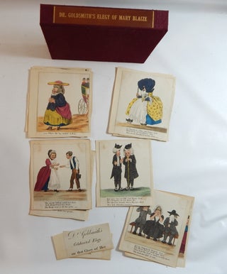 Item #24679 Dr. Goldsmith's Celebrated Elegy on that Glory of Her Sex, Mrs. Mary Blaize....