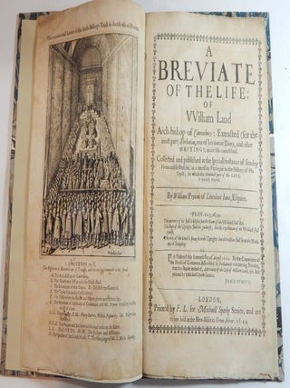 A Breviate of the Life of William Laud, Arch-bishop of Canterbury