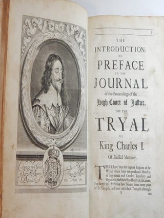 A True Copy of the Journal of the High Court of Justice for the Tryal of K. Charles I....